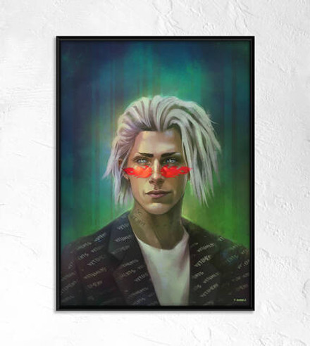 Постер “Bubble Icons: Игорь (Bubble Рысь)”