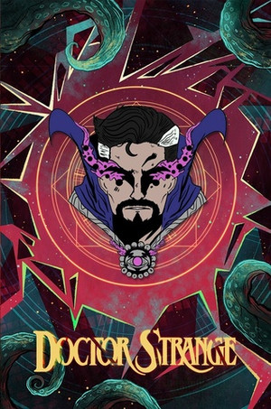 Металлический пин "Doctor Strange Dark"