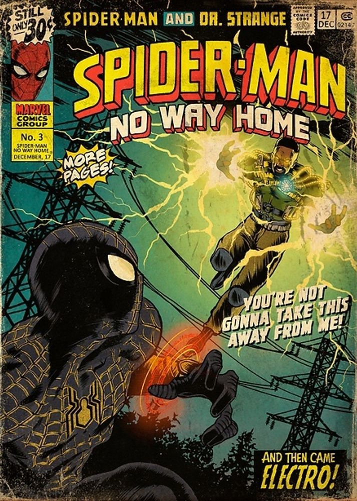 Открытка &quot;Spider-Man No Way Home #3&quot;