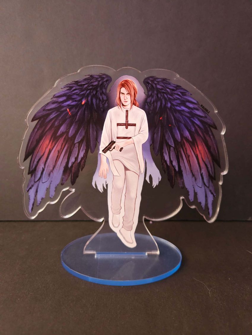 Акриловый стенд "Майор Гром: Сергей Разумовский с крыльями"