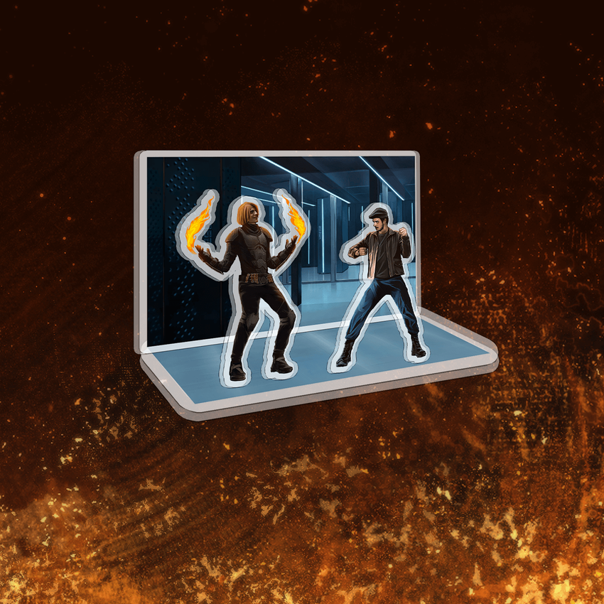 Акриловый стенд &quot;Серверная Вместе&quot; (составной)