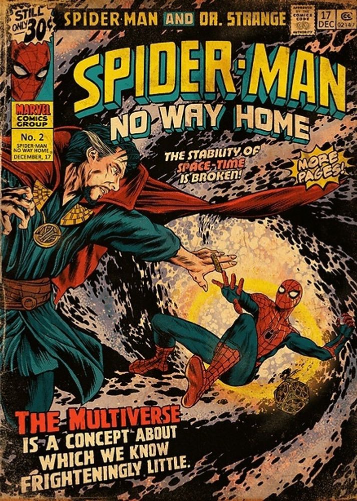 Открытка &quot;Spider-Man No Way Home #2&quot;