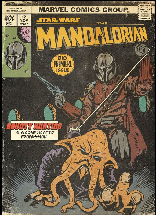 Постер &quot;Star Wars: Mandalorian. Chapter 01 &quot;Pilot&quot;