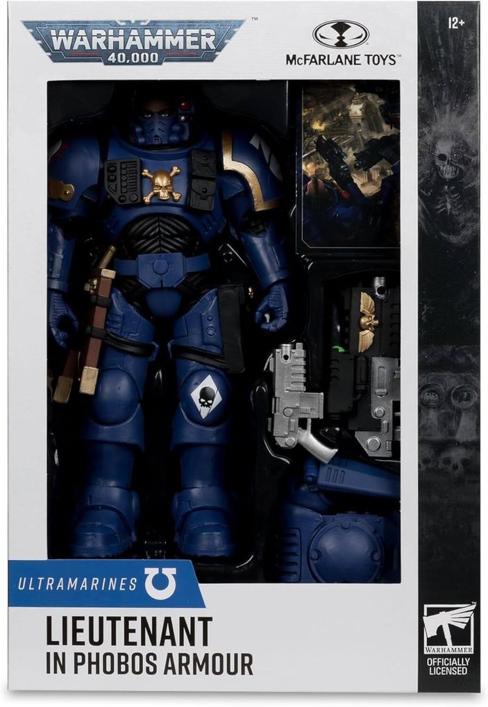 Warhammer 40k: Lieutenant In Phobos Armour (Space Marine)
