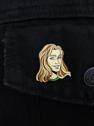 Металлический пин "BUBBLE #20: Соловей"