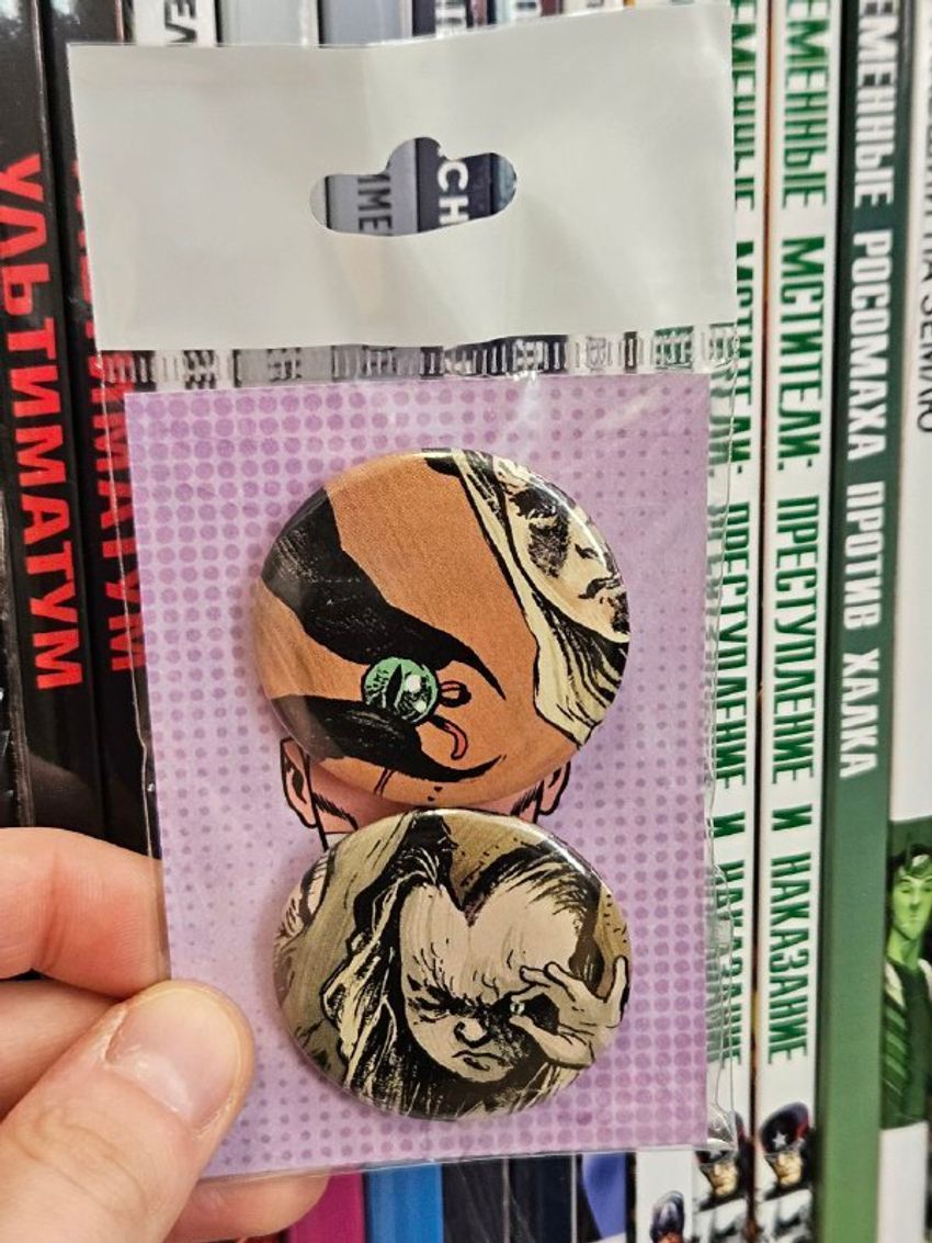 Набор значков из комикса Lucifer (2018) #2