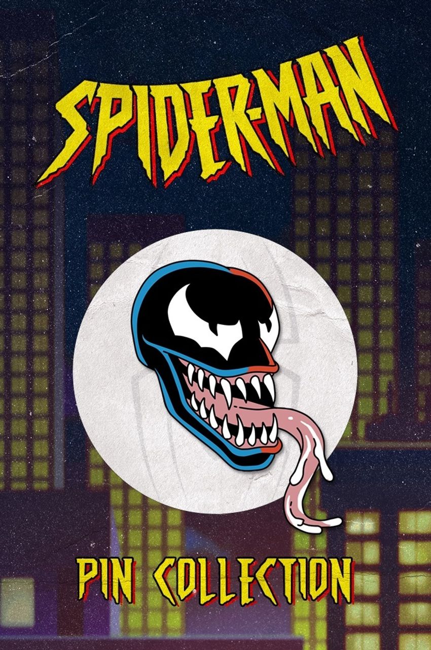 Металлический пин "Spider-Man (1994) Venom"