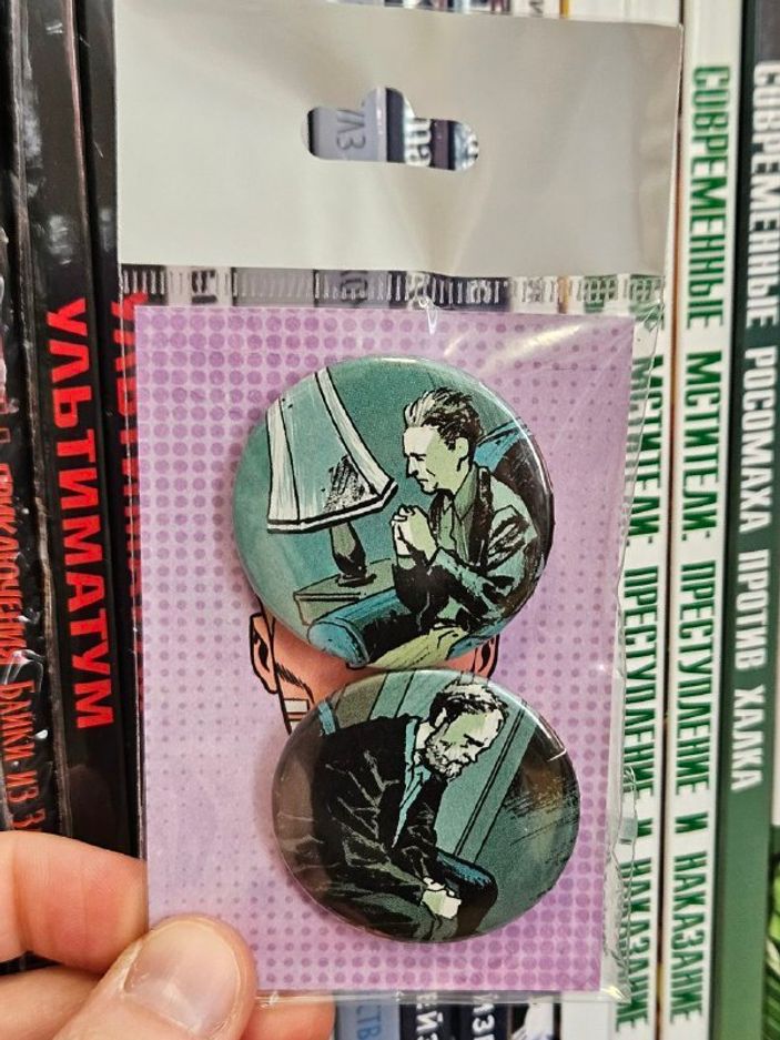 Набор значков из комикса Lucifer (2018) #2