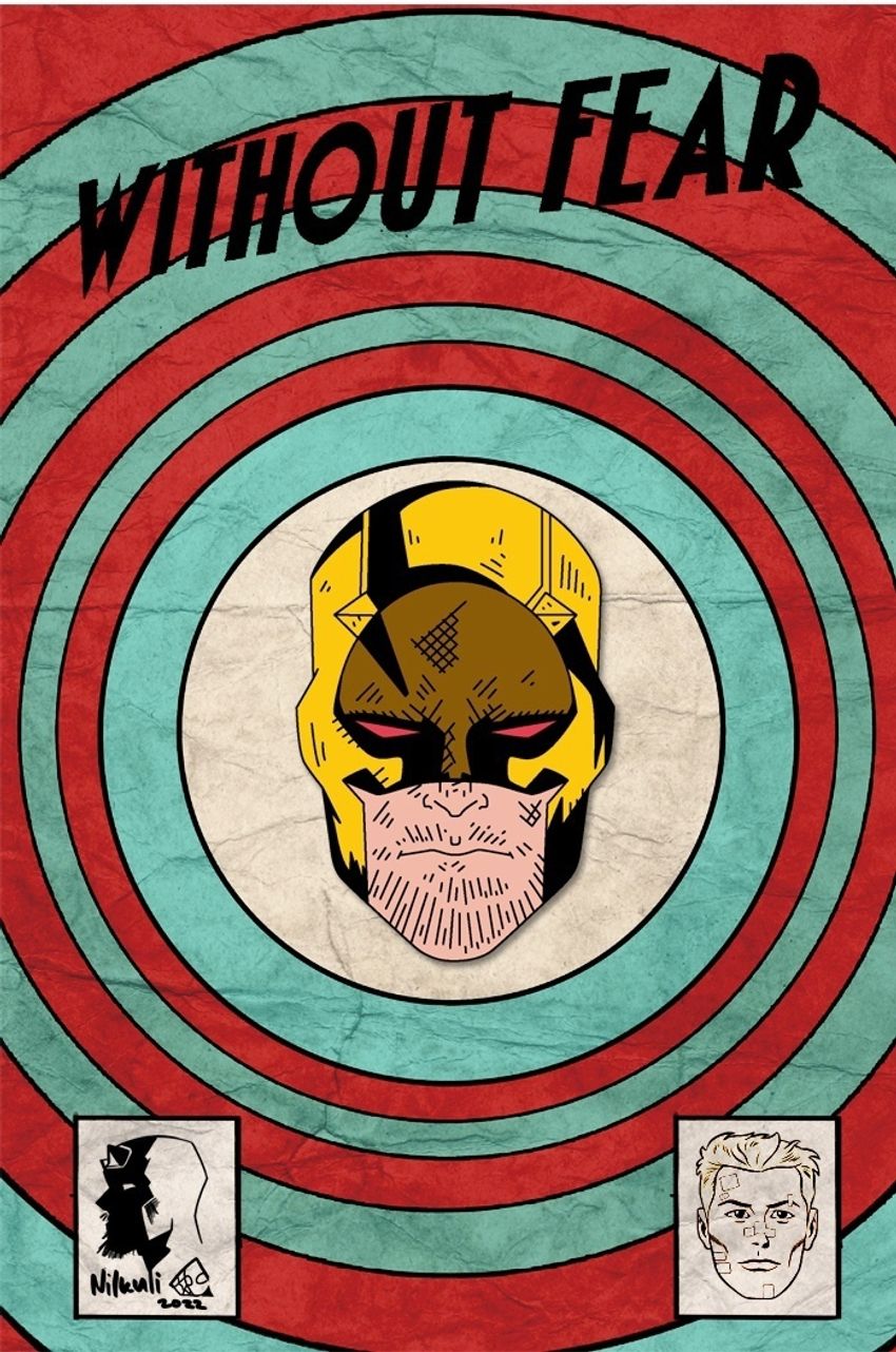 Металлический пин "Daredevil Yellow"