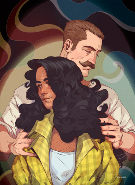 Открытка "Союзники: Артур и Джесси"