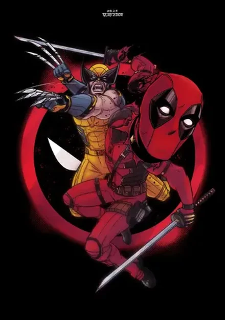 Постер "Deadpool & Wolverine"
