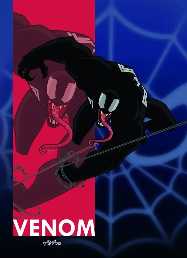 Открытка &quot;Spectacular Spider-Man: Venom&quot;