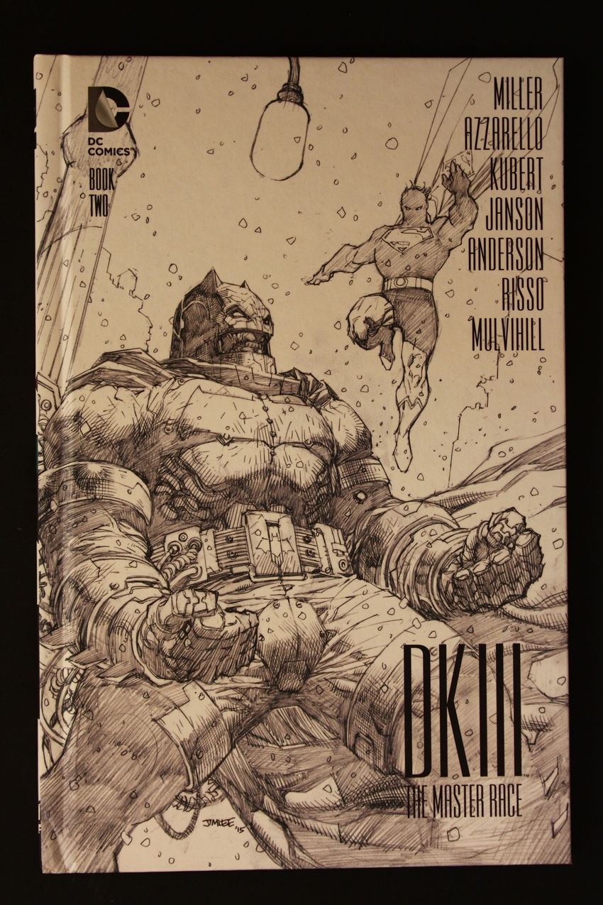 Dark Knight III The Master Race HC Collectors Edition #2 OOP