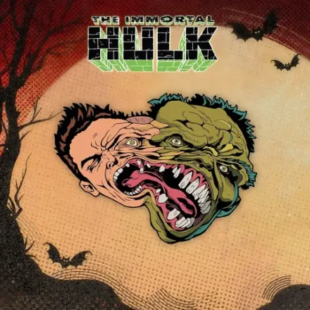 Металлический пин "Immortal Hulk Body Horror"