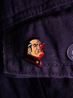 Металлический пин "Red Son Superman"