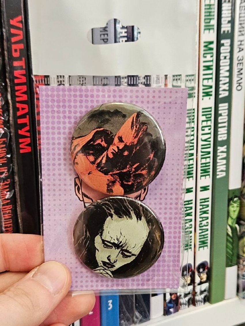 Набор значков из комикса Lucifer (2018) #2