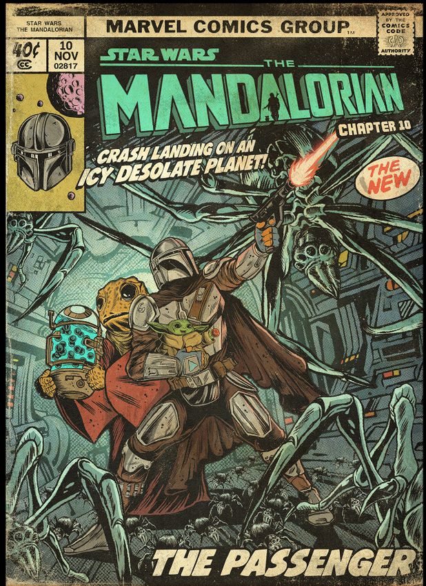 Постер "Star Wars: Mandalorian. Chapter 10 "The Passenger" Постер "Star Wars: Mandalorian. Chapter 10 "The Passenger"