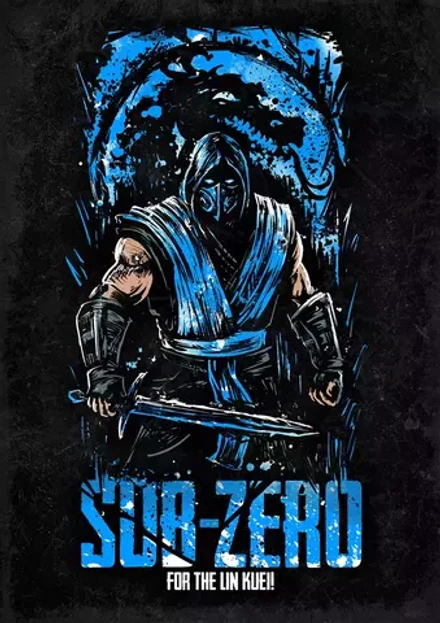 Постер "Mortal Kombat: Sub-Zero"