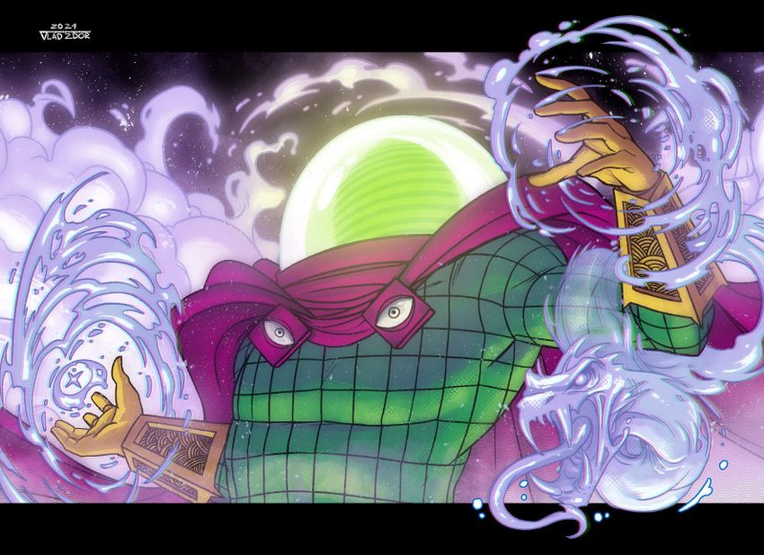 Открытка "Spider-Man Villains: Mysterio" (Classic)