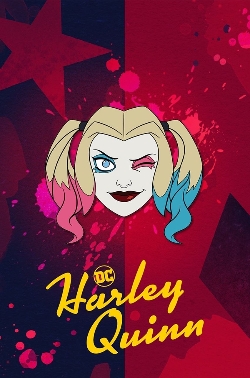 Металлический пин "Harley Quinn"