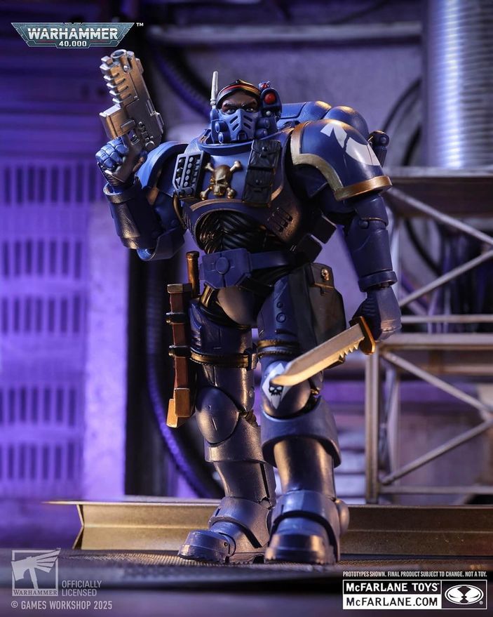 Warhammer 40k: Lieutenant In Phobos Armour (Space Marine)