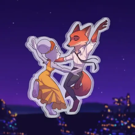 Акриловый стенд "Зверополис. Zoo-Zoo Topia"