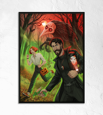 Постер "Разумовский и Волков: Хэллоуин"