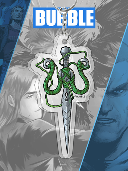 Акриловый брелок "Мироходцы: Игла Волка"