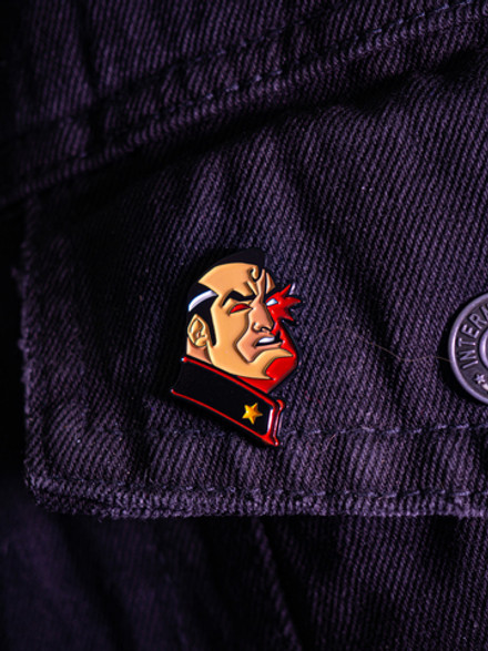 Металлический пин "Red Son Superman"