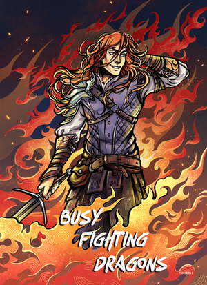 Открытка “Разумовский: Busy Fighting Dragons”