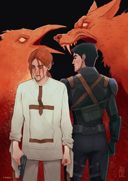 Открытка “Разумовский и Волков: Я с тобой”