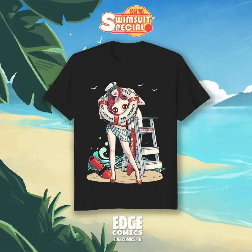 EDGE VHS: Swimsuit Special Crowdfunding: Футболка "Mary Jane"