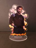 Акриловый стенд "Волков был Лев."