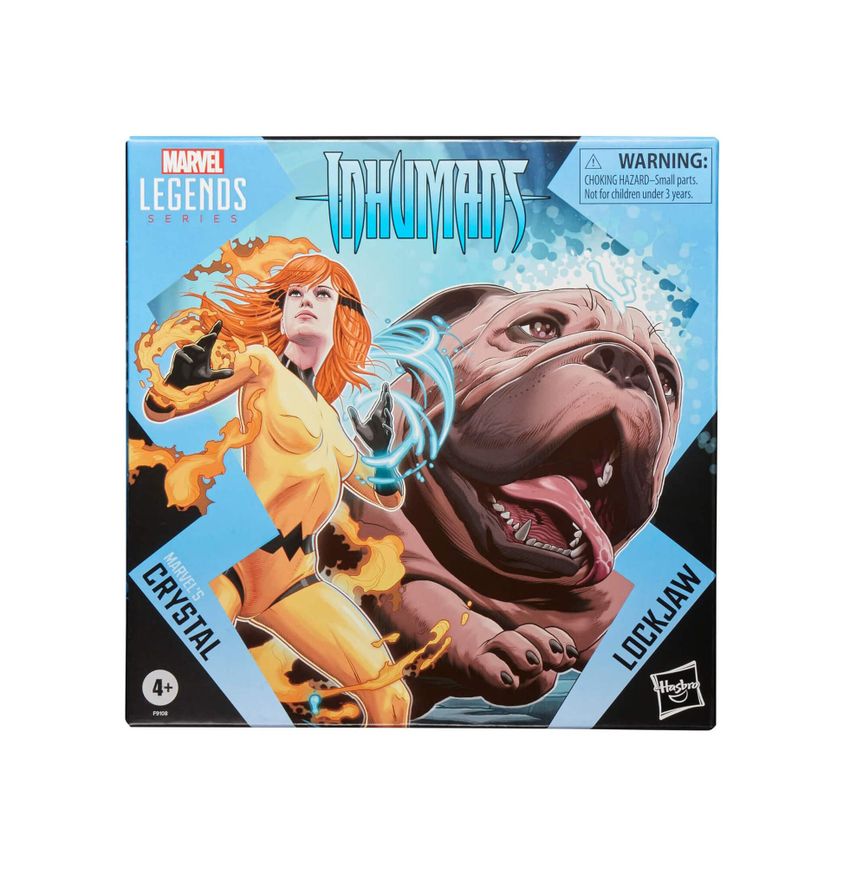 Marvel Legends: Inhumans 2-Pack of Crystal and Lockjaw