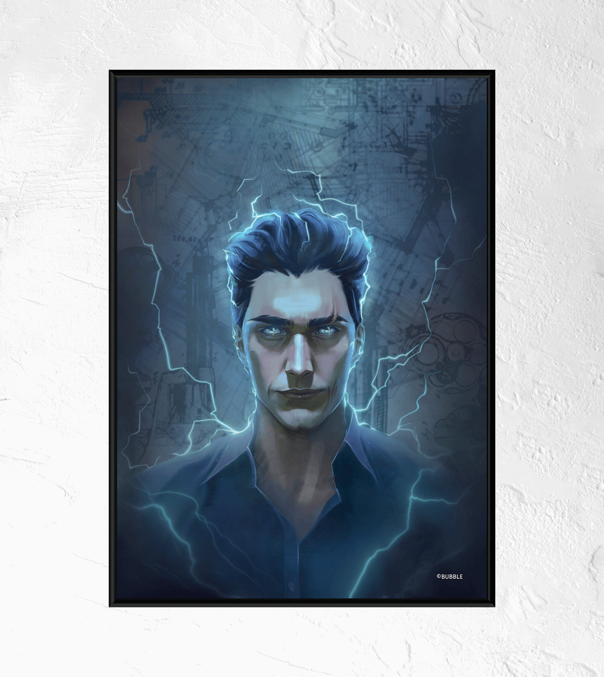 Постер “Bubble Icons: Август ван дер Хольт”