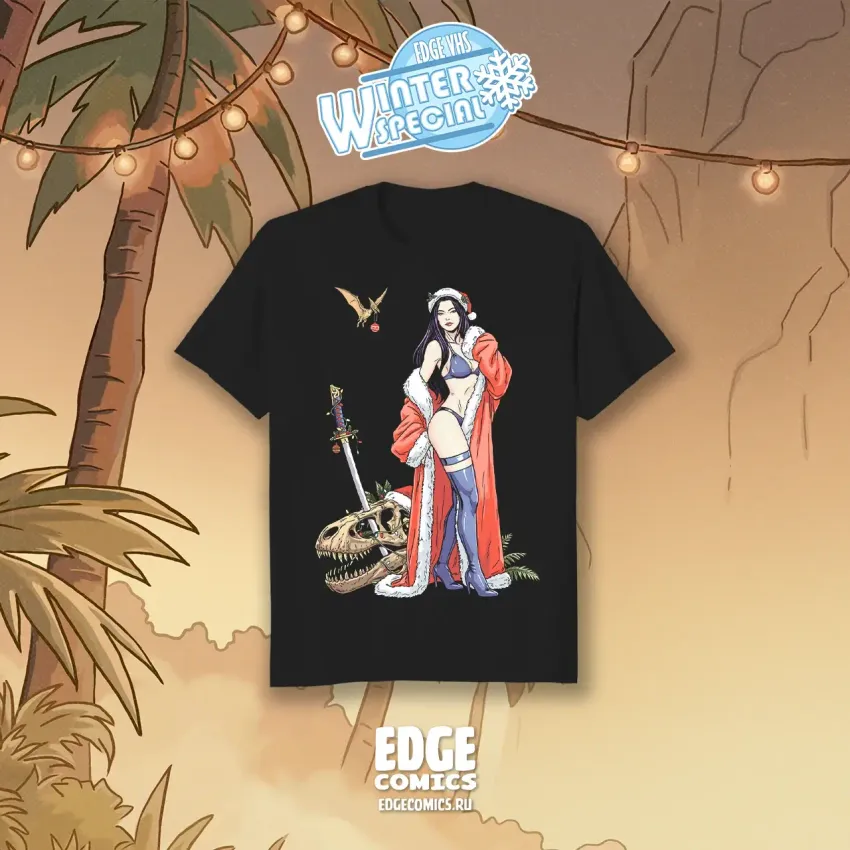 EDGE VHS Winter Special crowdfunding: Футболка "Psylocke"