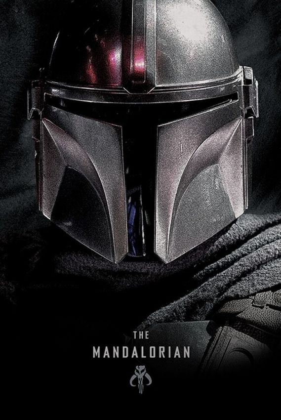 Лицензионный постер (315) Star Wars: The Mandalorian (Dark)