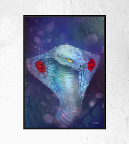 Постер “Bubble Icons: Змей Сергей”