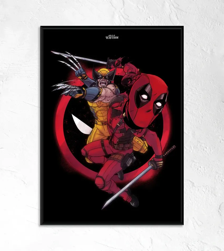 Постер "Deadpool & Wolverine"