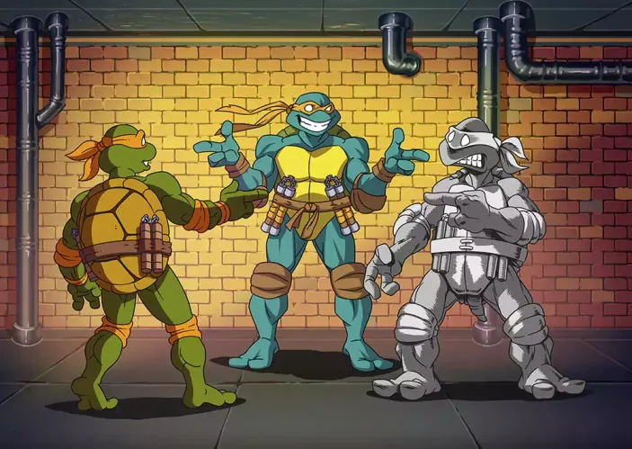 Постер &quot;TMNT Verse&quot;