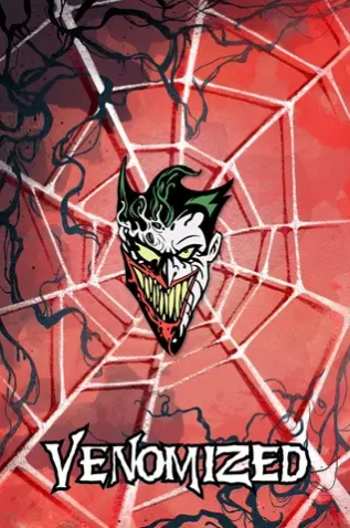 Металлический пин "Joker Venomized"