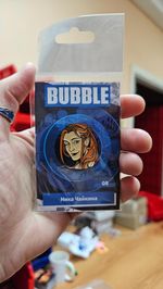 Металлический пин "BUBBLE #08: Ника Чайкина"