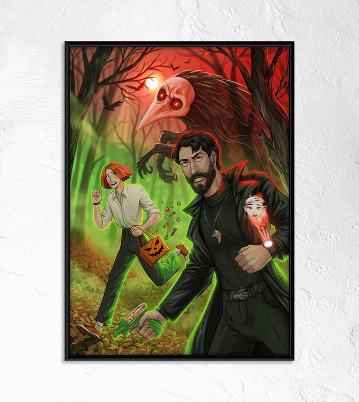 Постер "Разумовский и Волков: Хэллоуин"