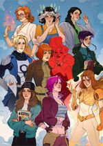 Постер “Героини BUBBLE”