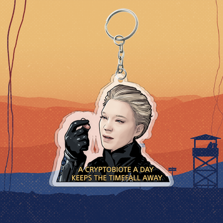 Акриловый брелок "Death Stranding. Fragile"