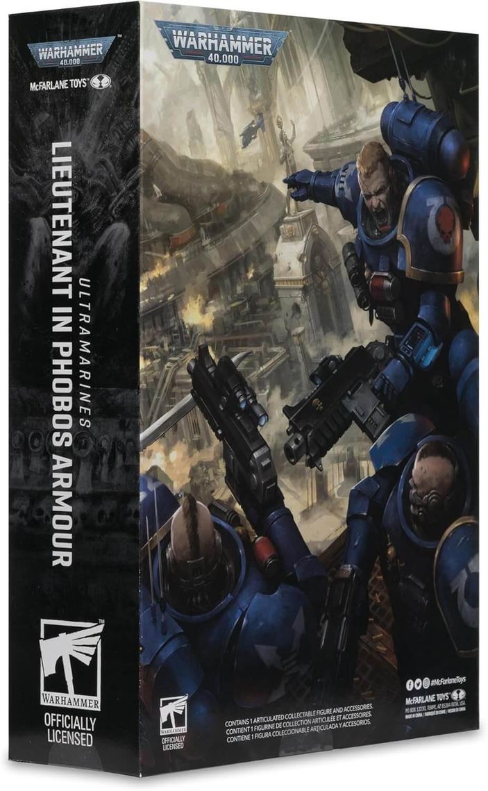 Warhammer 40k: Lieutenant In Phobos Armour (Space Marine)