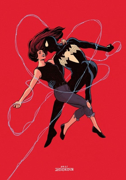 Постер "Spider-Man: Red Valentine"