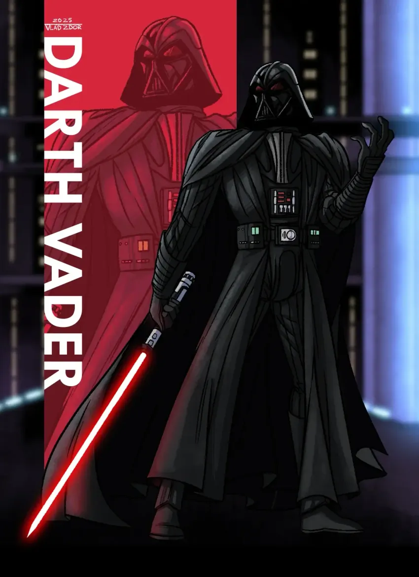 Открытка "Star Wars. Duels. Darth Vader"