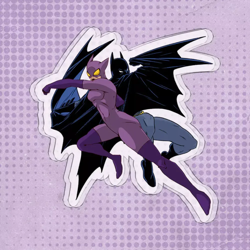 Акриловая фигурка Batman &amp; Catwoman
