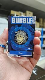 Металлический пин "BUBBLE #11: Волк"